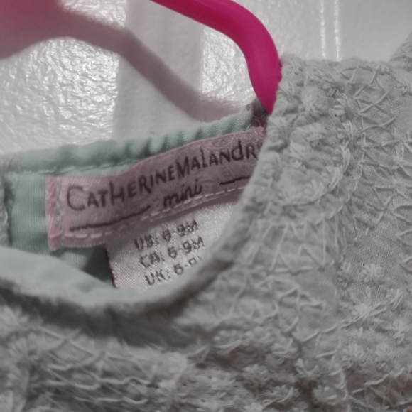 Catherine Maladrino Mini Baby Girl Dress 6-9 Months - Picture 5 of 5